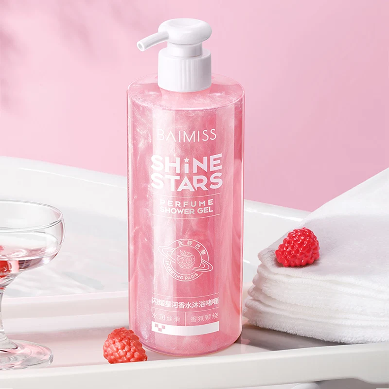 BAIMISS Niacinamide Shower Gel Organic Moisturizing Whitening Shower Gel Perfumes