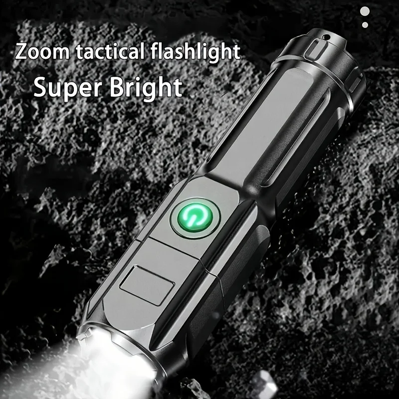 Zoomable flashlights torches Strong Light Hand Head Torch linternas led alta potencia frontal de mano de luz fuerte Flashlight