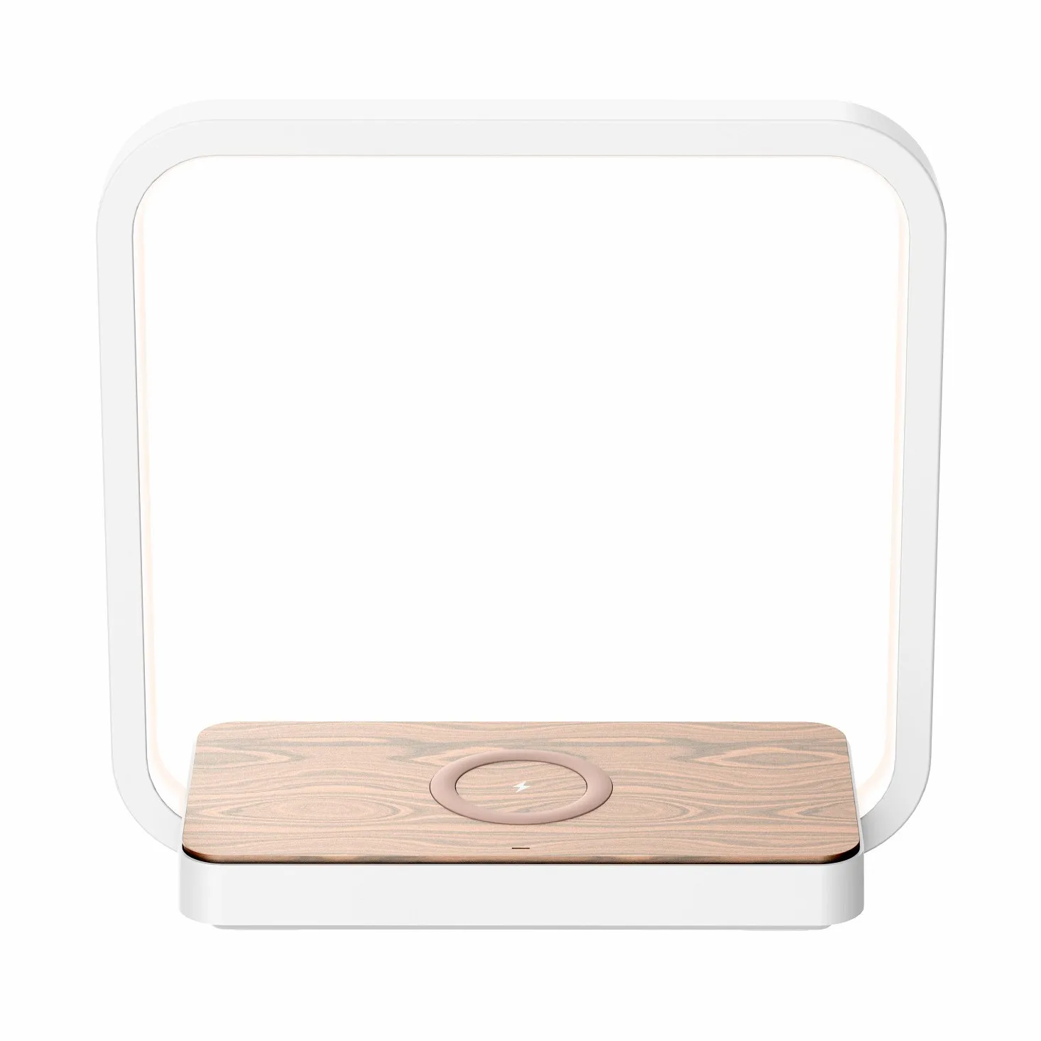 
Elegant Design A13S Bedside LED Night Lamp Touch Dimming Table Lamp With Wireless Charger 