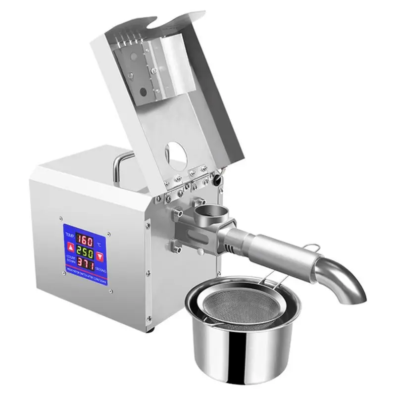 Hot Sale Coconut Processing Mini Oil Press Machine for Sunflower Sesame Seeds Oil Extraction