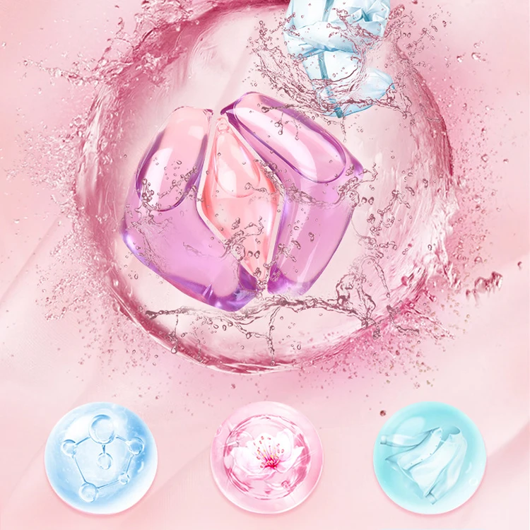 Ultra clean bulk 3 in 1 liquid laundry detergent soap detergent capsule pods, laundry capsules and scented booster beads