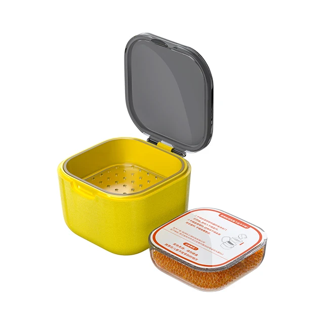 China Portable PC Material Hearing Aids and earmould Drying Capsules Jar Case