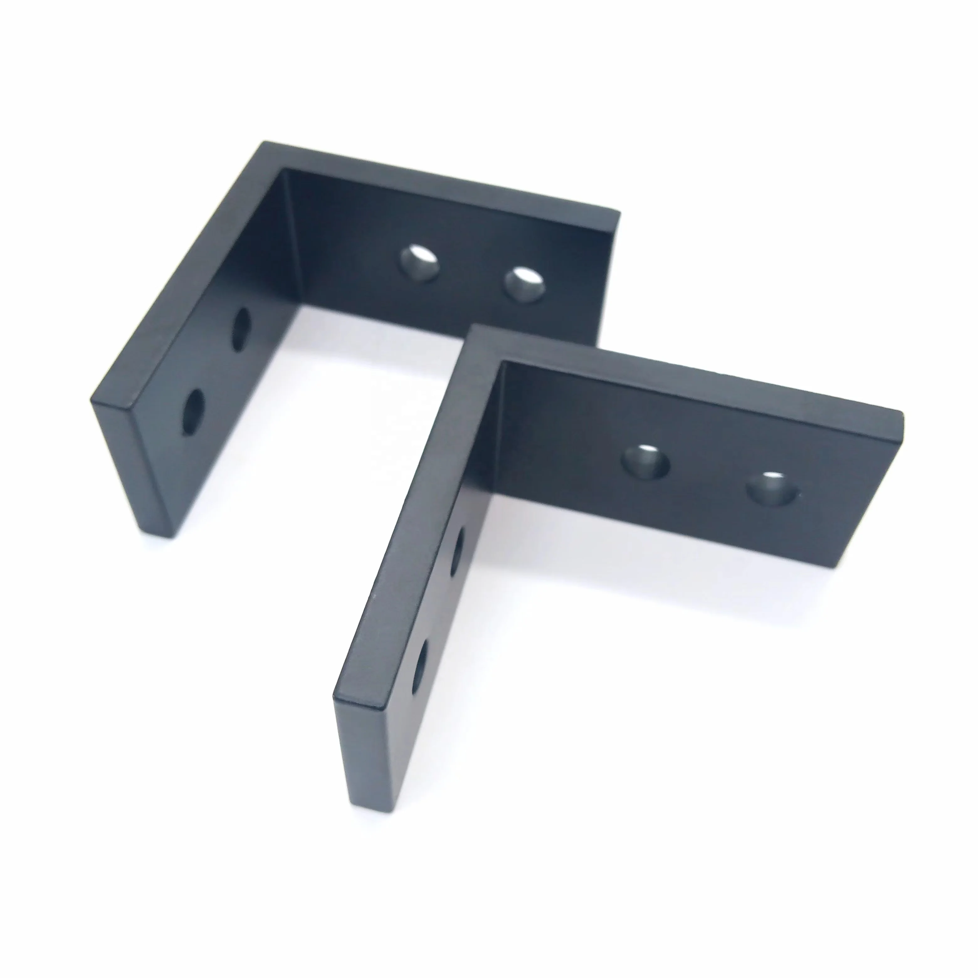 Custom CNC Service Custom CNC  turning L type table chair outdoor tent furniture aluminium stainless steel corner connector