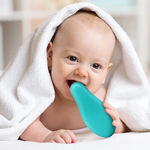 Factory Wholesale Soft Touch Liquid Silicone Breast Care Lactation Massager Warming Heating for Breastfeeding