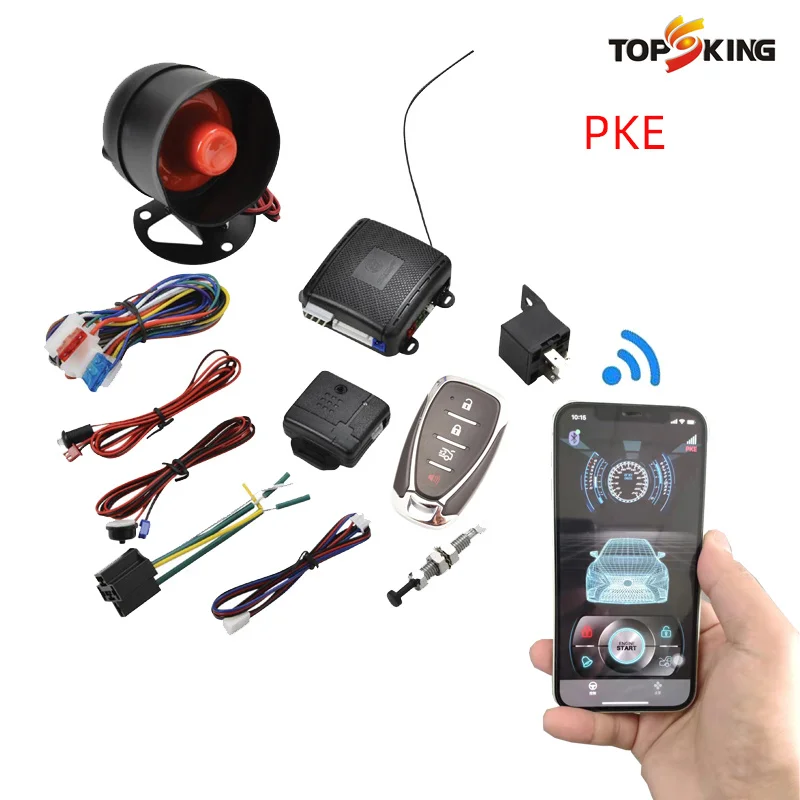 Hot Sale!! Universal Startline Car Alarm /keyless Entry /car Security System For Wholesale