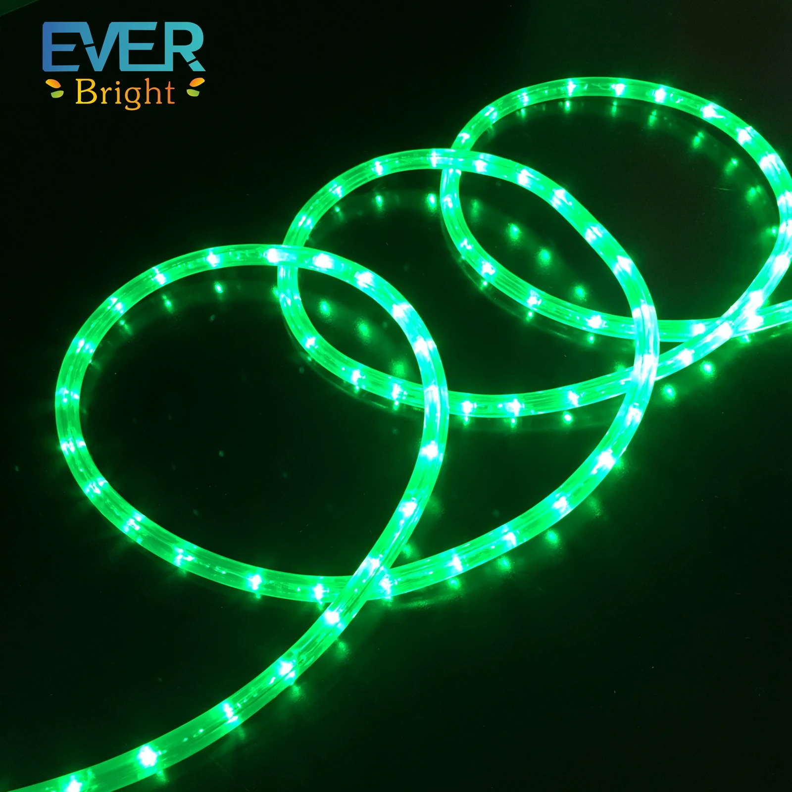 10m 50m 100m waterproof Warm White led rope light for outdoor christmas decorations