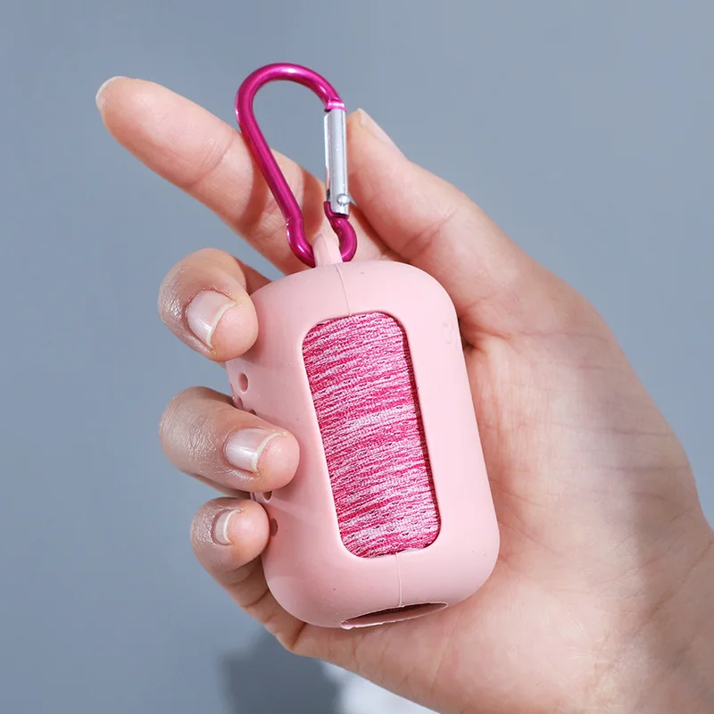 Instant Cooling Yoga Sports Outdoor Gym Towels Sweat Absorbing And Quick-Drying Printed Custom Gym Towel