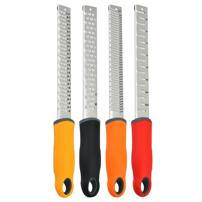 Многофункциональная ручная терка для сыра из нержавеющей стали с нескользящей ручкой