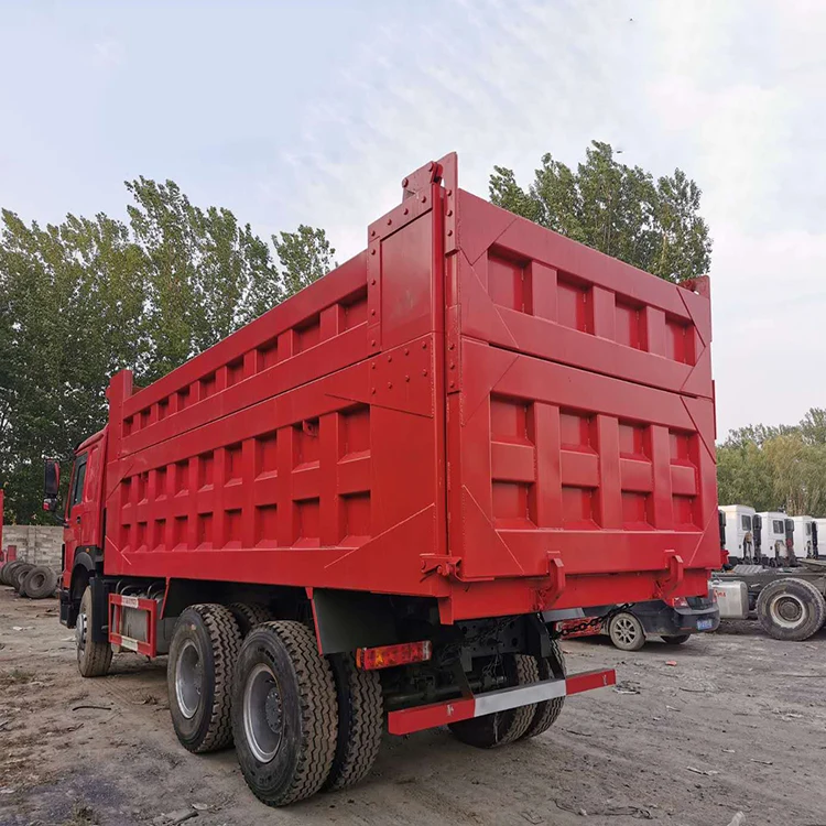 Хорошее состояние Howo бренд б/у самосвал 371HP самосвал