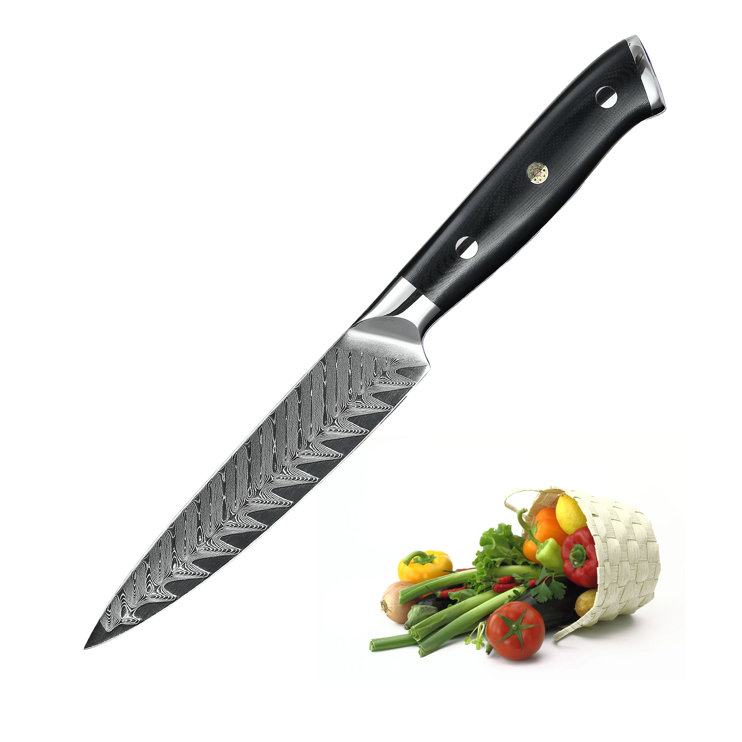 Professional Damas AUS10 Vegetables Meat Utility Knives
