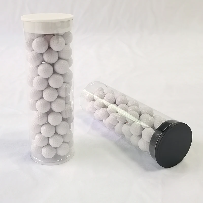 Exquisite Mini PVC Drum 14mm Golf Small White Ball ABS Plastic Durable Golf Balls