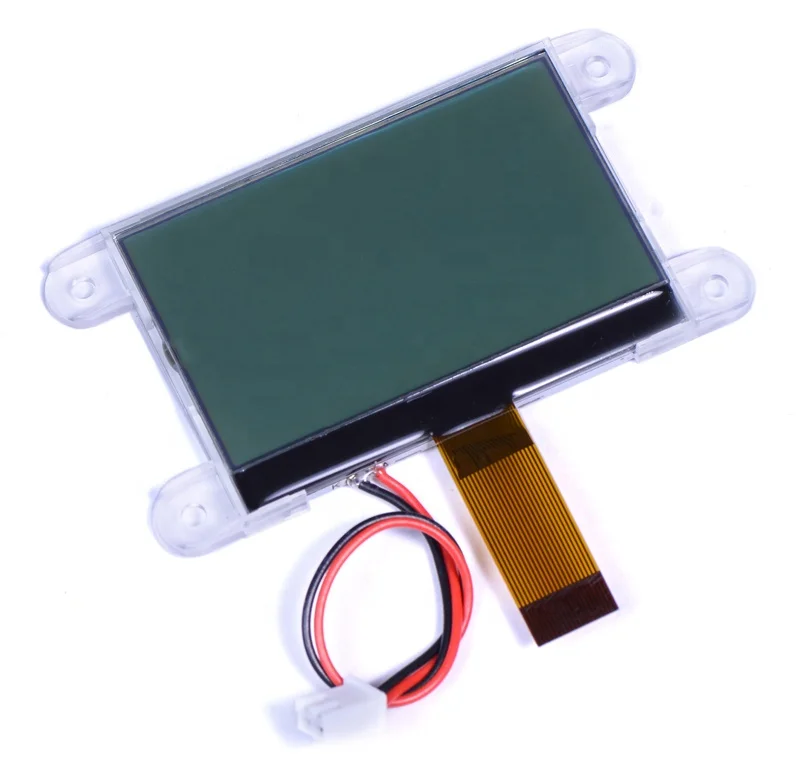 3.3V high resolution graphic lcd 128X64 blue JHD12864-G76IBSB-G