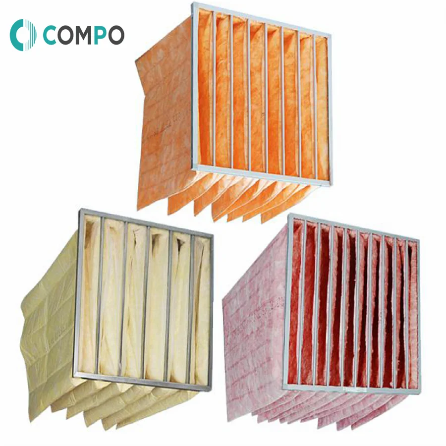 synthetic filter pocket media