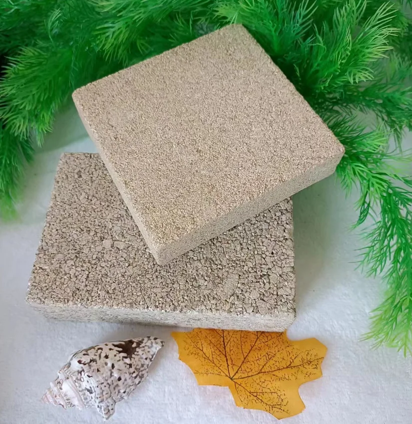 High density fire insulation vermiculite board used for furnace lining