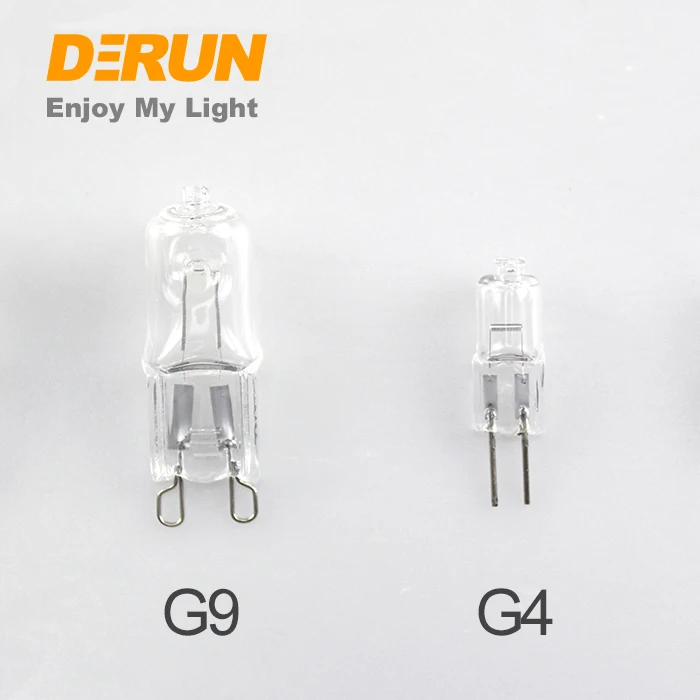 Hot Sale Mini Oven G9 Bulb 18W 20W 28W 35W 42W 120V 230V Clear Frosted U Shape Base G9 Halogen Lamp