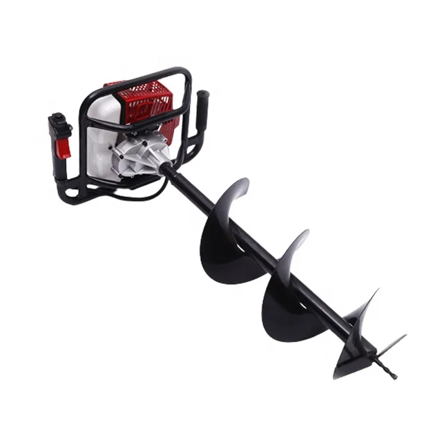 Auger drilling machine petrol earth auger