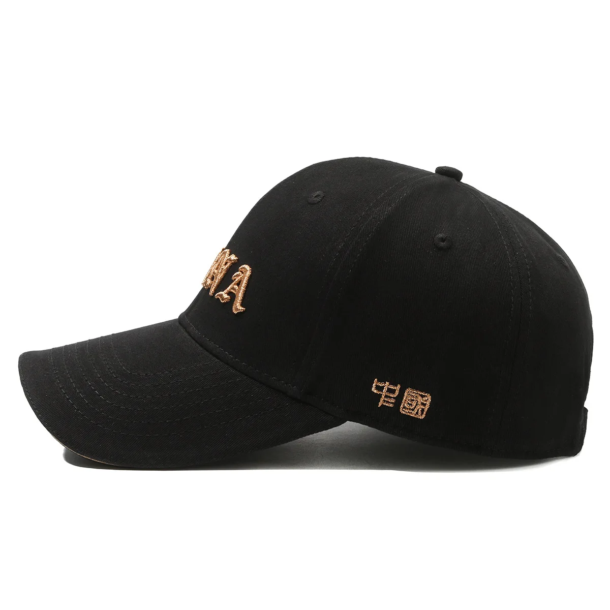 OEM ODM Customized 6 panels 100% cotton 3D embroidery curved brim baseball cap 3d embroidery logo 6 panel dad hat