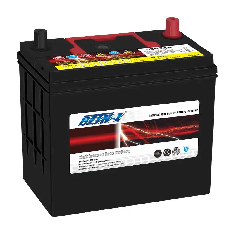 
car battery 55B24R 12v45ah auto battery car 