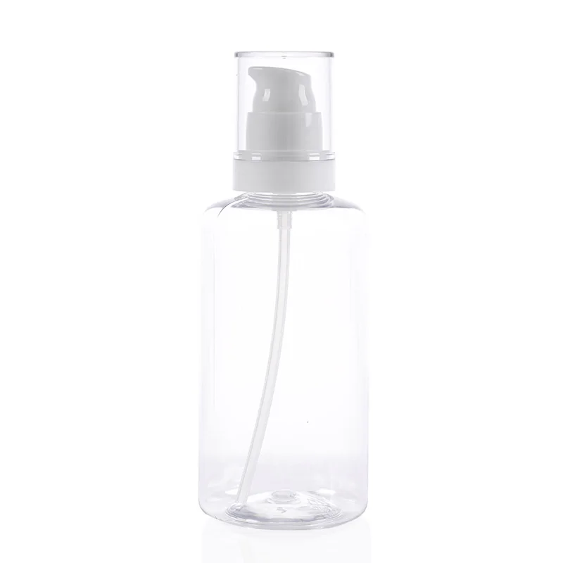 PET Bottle For Cosmetic Packaging 250 ml Plastic Bottle With Pump Sprayer