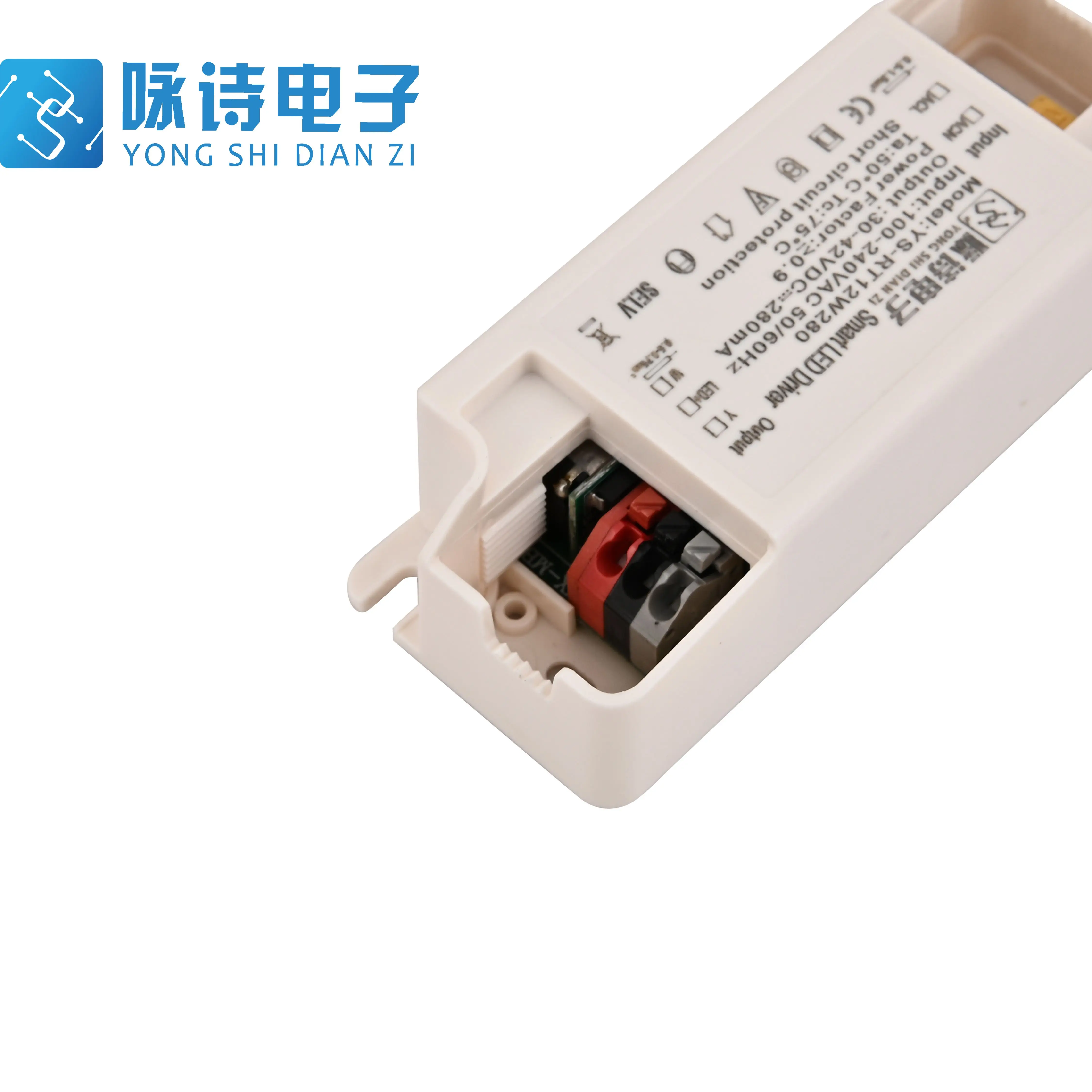 High Quality 12W 24W 36W 50W  Switch Power Supplie Dimmable Driver Smart PC Plastic  Led Driver