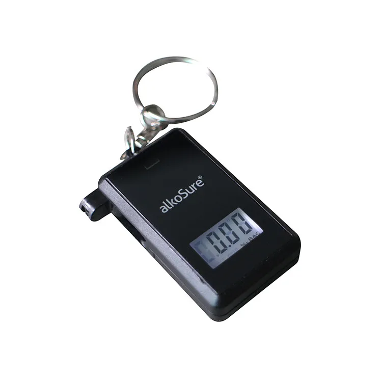 Factory price smallest Portable breath Keychain alcohol tester breathalyzer