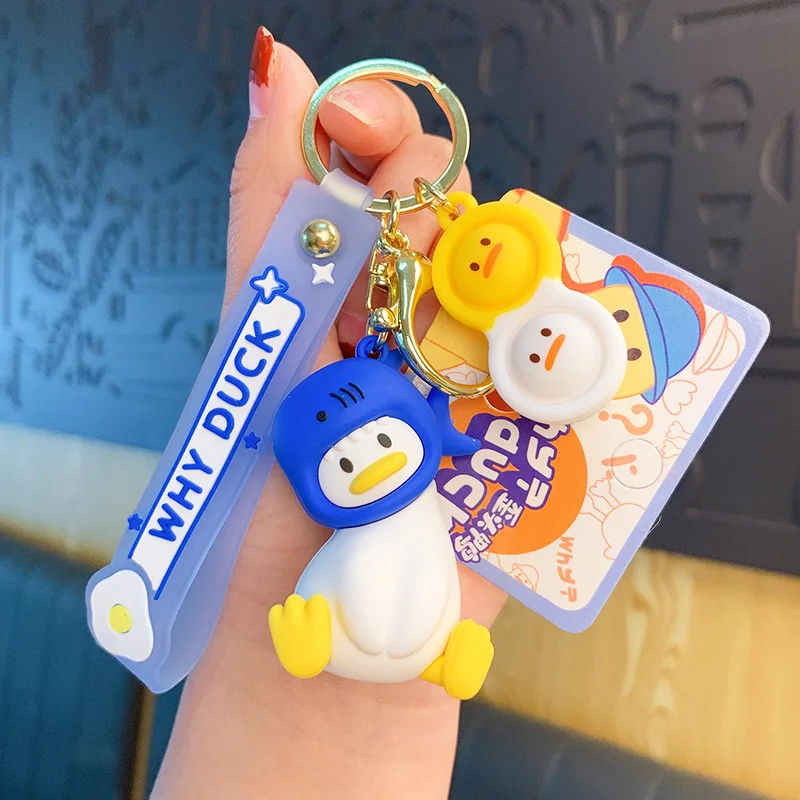 High quality wholesale cartoon electric car key chain fashion couple key chain 3D PVC silicone key chain promotional gift