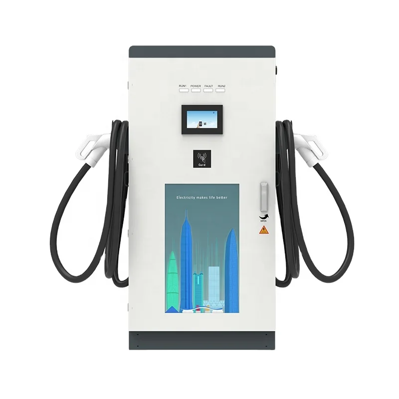 IP54 240KW CCS1 Plug Waterproof Double Gun Electric Bus DC Commercial Charging Station EV Charger with OCPP2.0