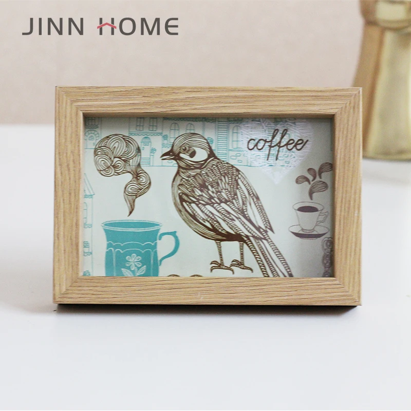 Jinn Home натуральные деревянные картинные рамы разных размеров 3d литье горизонтального и вертикального