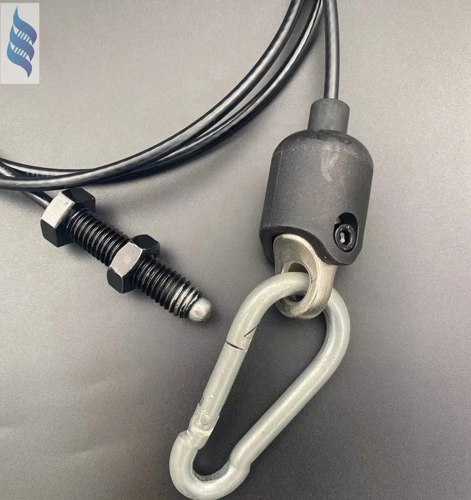 GYM Cable Connector Nylon Ball Stopper Assemble Gym Cable Accessories Ends Fittings Fitness Equipment Spare Parts