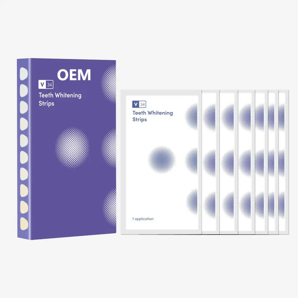 OEM удаляет желтизну и пятна мощное отбеливание зубов ярко-белого цвета