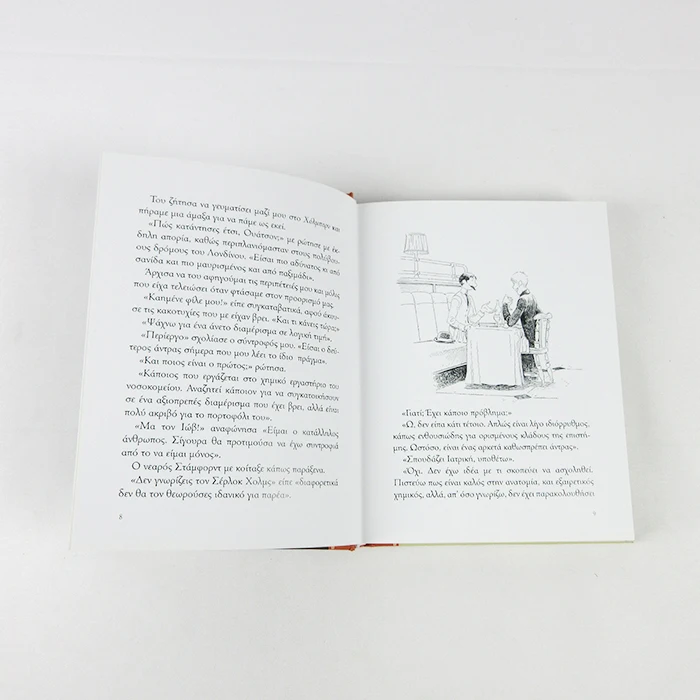 Пользовательские дешевые книги в твердом переплете услуги печати брошюры Мягкая обложка картонные раскраски