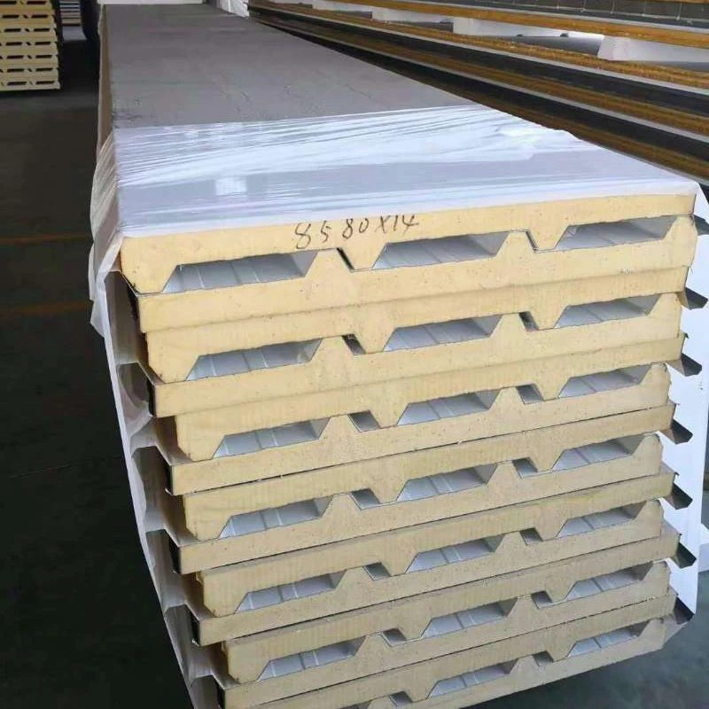 China Manufacturer Polyurethane Foam PIR PU Heat Insulated sandwich Roof Panel