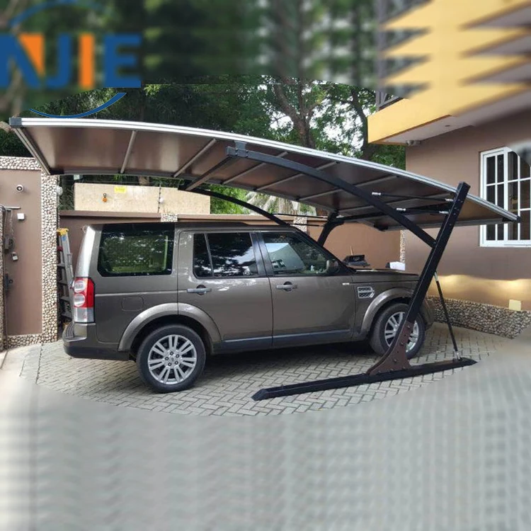 
Hot selling metal frame waterproof sunshade double car garages canopies carports 