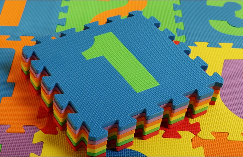 Best Sell Eco Friendly Soft Anti Slip Folding Portable Eva Foam Mat Wholesale Baby Foam Play Mat
