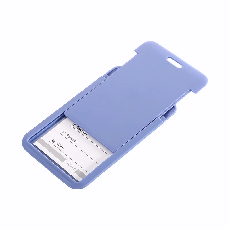BSBH Free Sample Custom Printed Blank Nylon Neck Strap ID Badge Card Holder With Lanyards