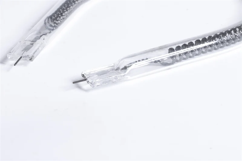 OEM ODM halogen quartz infrared carbon fiber  quartz heating heater microwave infrared quartz heating tube heating lamp