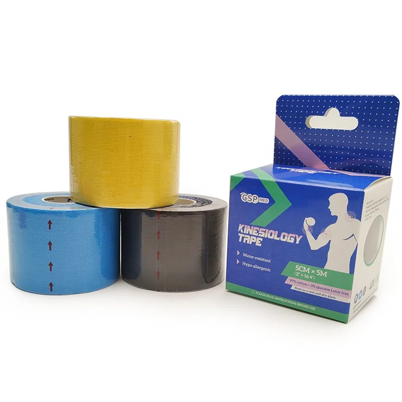 Factory Wholesale Hunter Wrinkle Training Precut Facial Mueller Veterinary Adhesion Cotton Camouflage Tape Body Guard