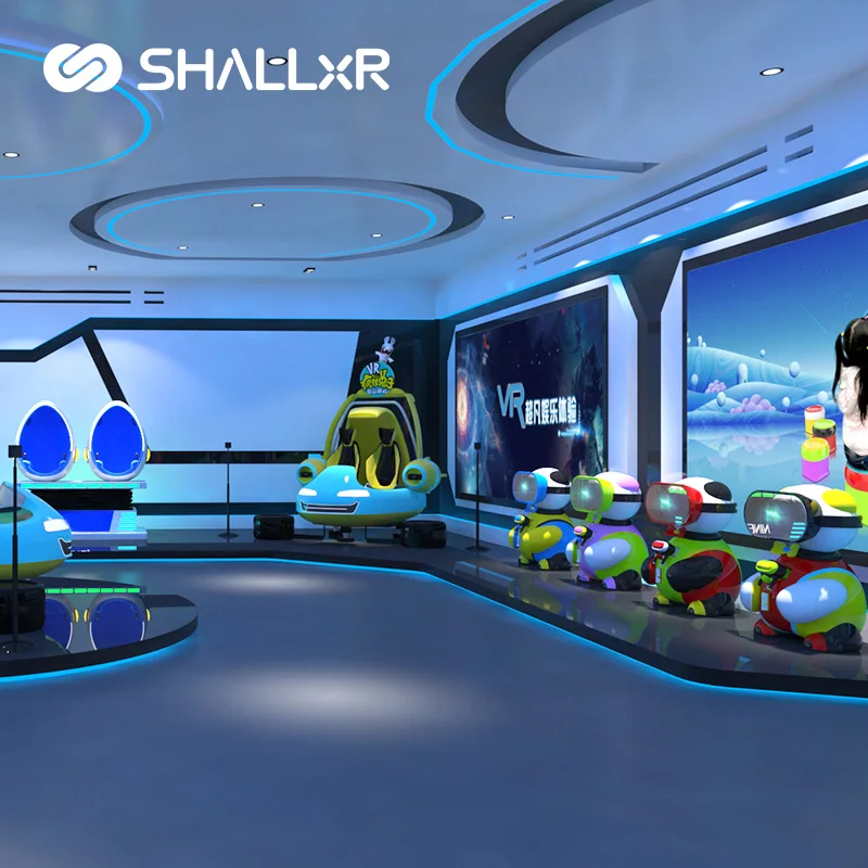 ShallxR Cost-Effective Lbvr Solution Shopping Mall Guangzhou Amusement Ride 30  50  9D Cinema Vr Reality Theme Park