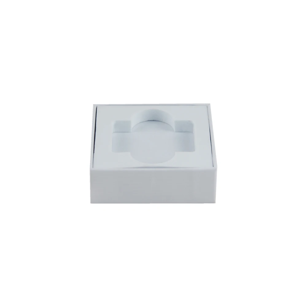 Wholesale Recyclable Rigid Plantable Paper Seed Packaging 2 piece Gift Box With blister And Eva Foam Insert