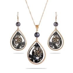 SophiaXuan Wholesale Hawaiian Acrylic Jewelry Set Hyderabad Holiday Pearl Jewelry Set