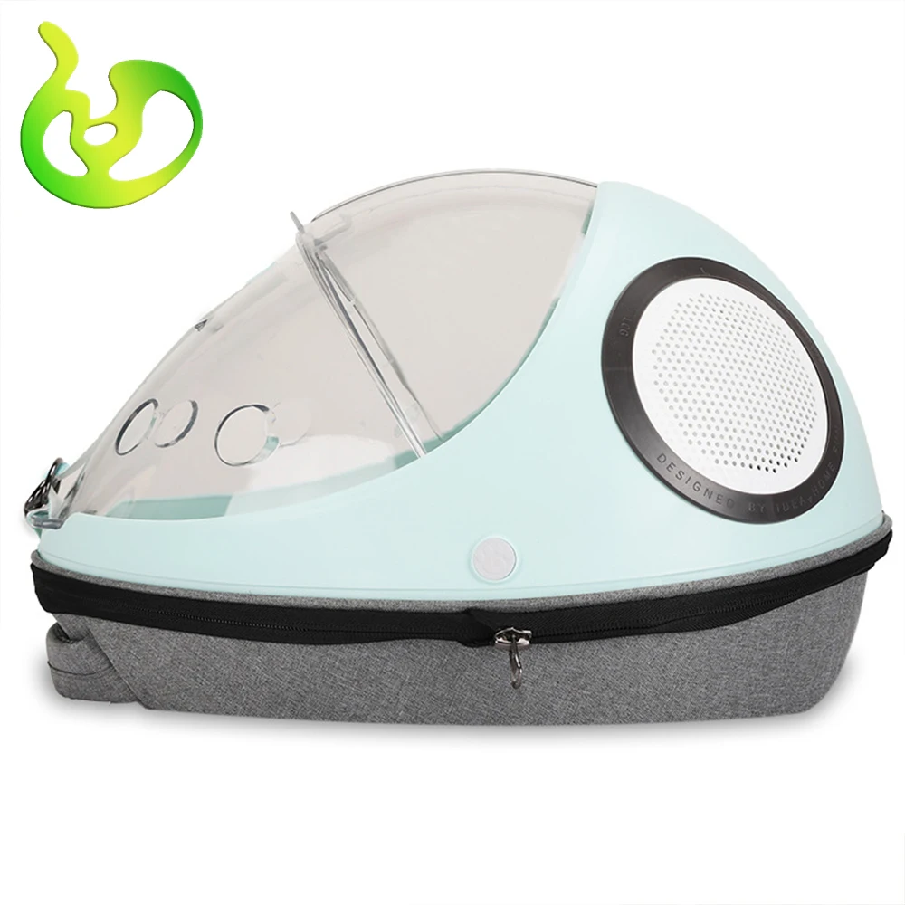 Pet backpack transparent space capsule cat bag detachable cat litter out portable car pet supplies bag