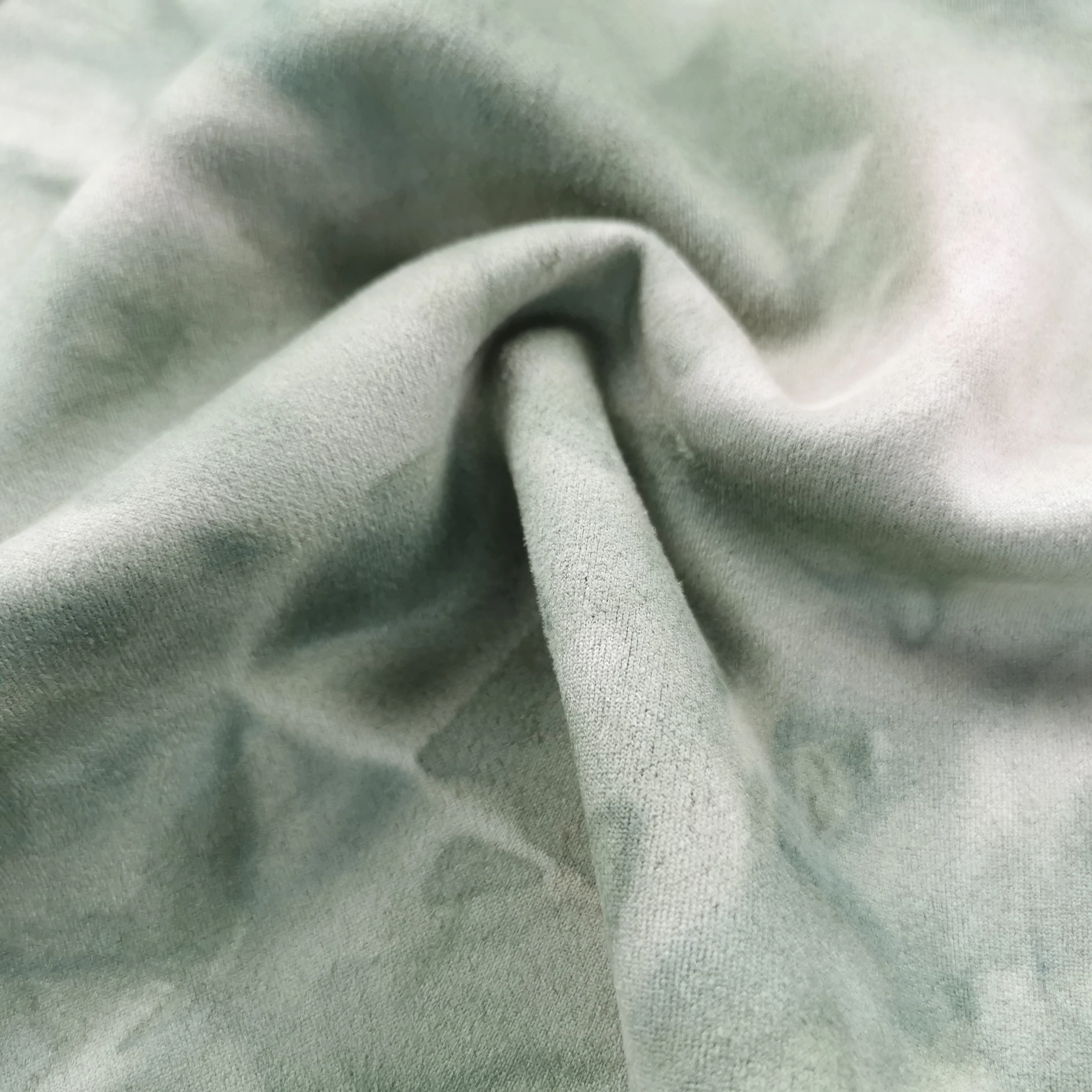 Фабричный производитель, ткань с краской для галстука, полиэфирная замшевая ткань, цветная ткань с краской для галстука, матовая замшевая ткань для одежды