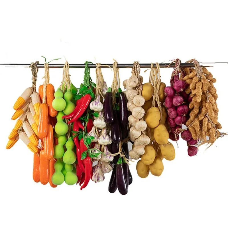 Promotional Simulation Artificial Food Vegetables Fake Chili Pepper Photography Props Decor