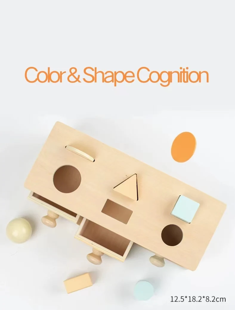 2024 new arrivals fidget toys 3d wooden toys montessori early education kids toys for 0-1 years old child