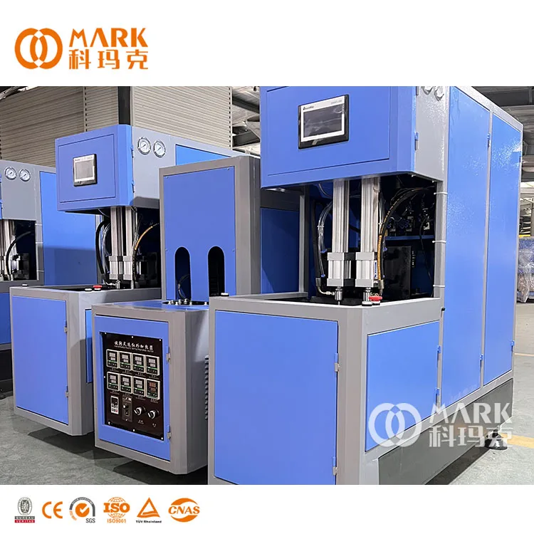 4 Cavity Semi Automatic Plastic PET Bottle Blowing  Moulding Machine For 200-2000ml