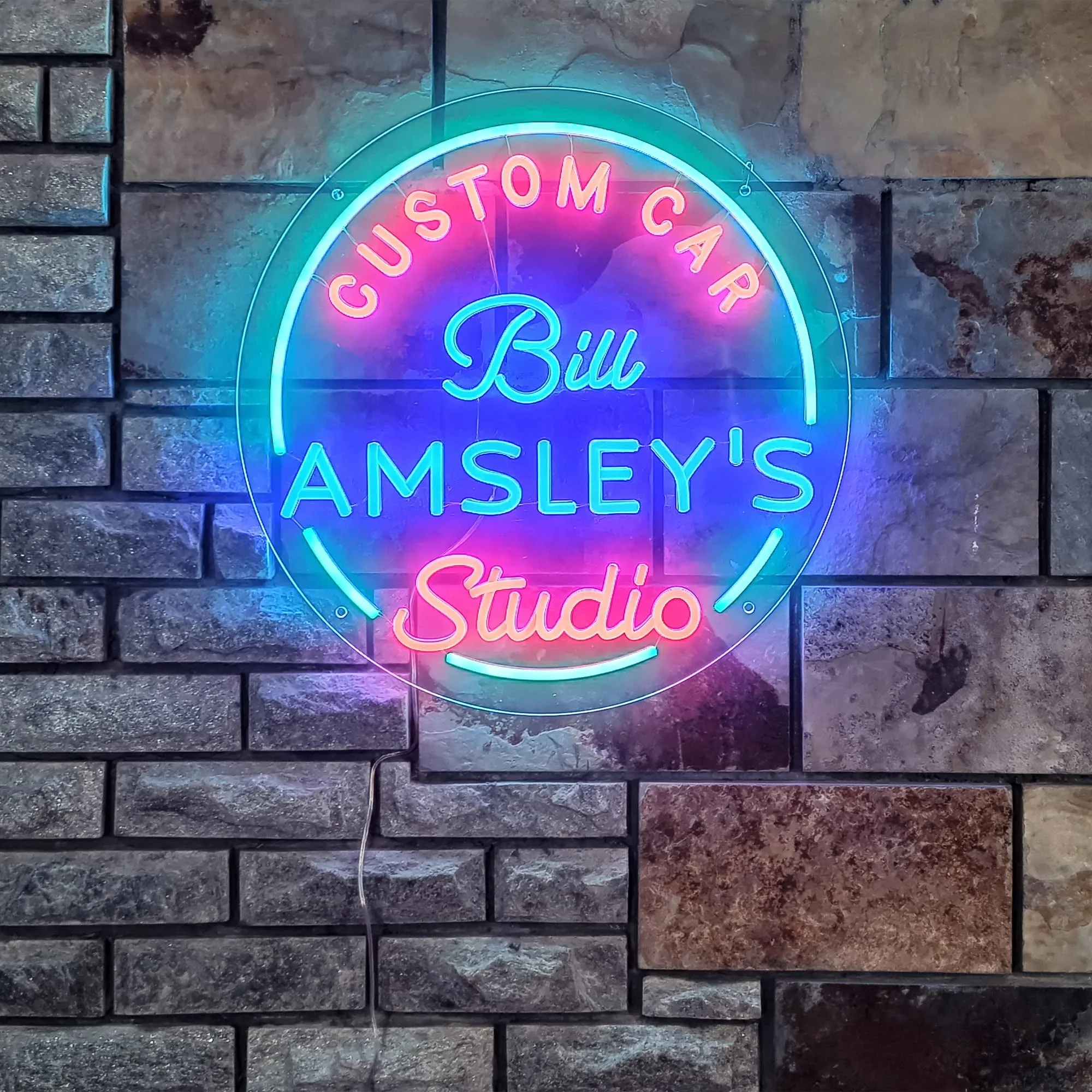 Custom Bar Signs For Home Bar Personalized Neon Signs for Man Cave Game Room