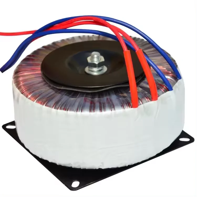 Customized 30W input 110V 220V 230V output 12V 15V 24V 30V 45V audio toroidal transformer for audio amplifier power