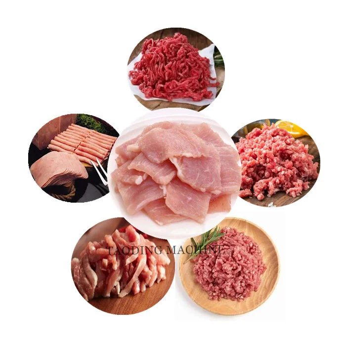 Промышленная машина для резки мяса