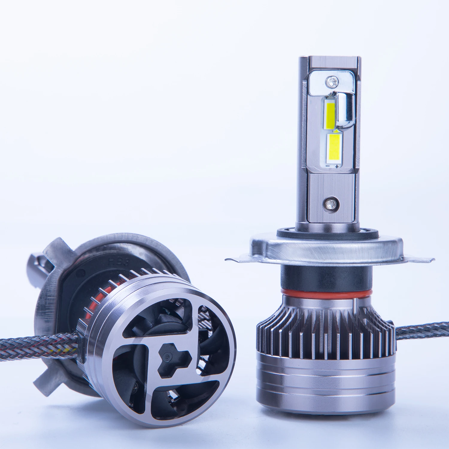  Auto parts O3 LED CSP 7035 Chip head light with fan H1 H3 H7 H11 H13 880 9005 9006 9007 H4-3 8000lm led headlight bulb