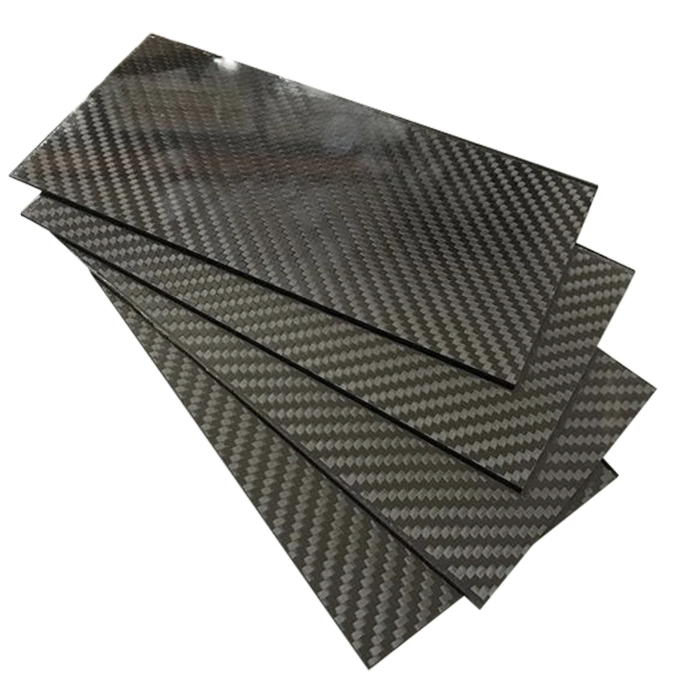 SW carbon fiber 1mm 2mm 3mm different thickness color surface custom carbon fiber sheet